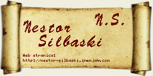 Nestor Silbaški vizit kartica